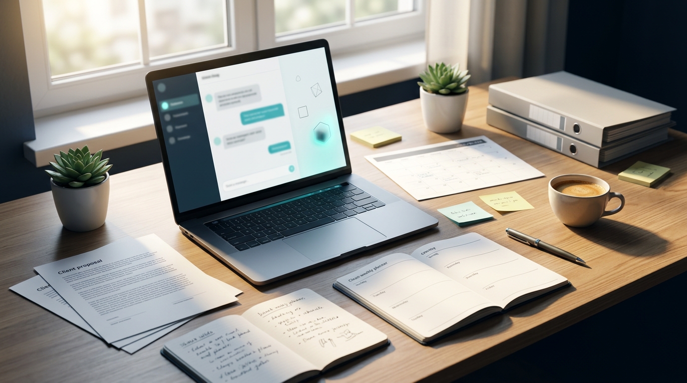 use ChatGPT to get clients and organize freelance work